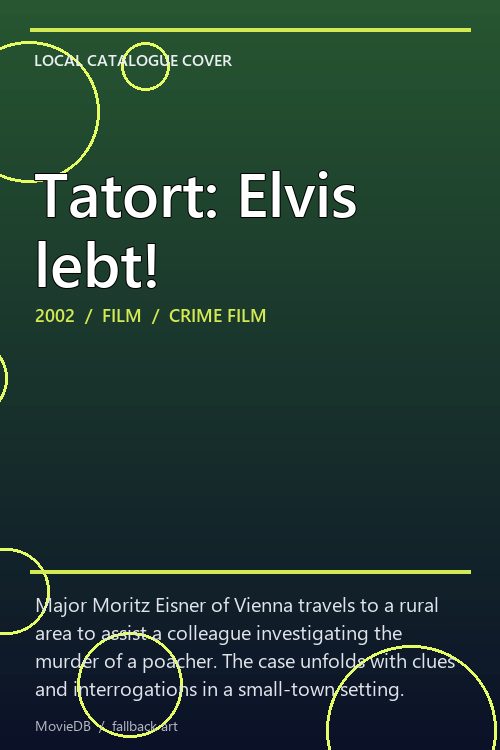 Tatort: Elvis lebt! poster