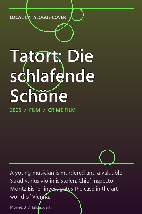 Tatort: Die schlafende Schöne poster