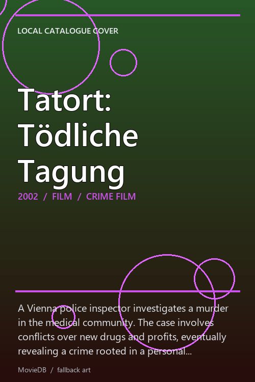 Tatort: Tödliche Tagung poster