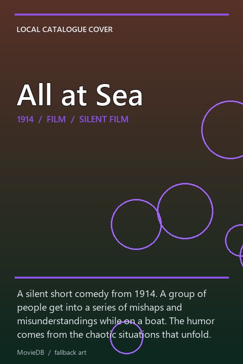 All at Sea poster