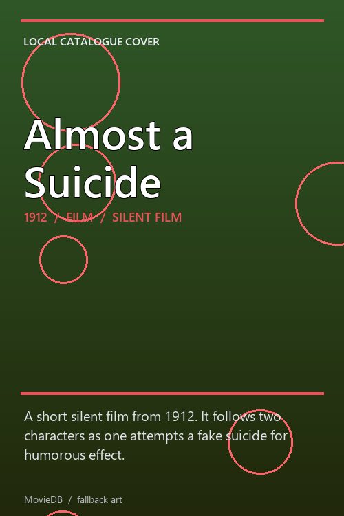 Almost a Suicide poster