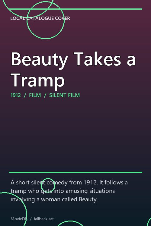 Beauty Takes a Tramp poster