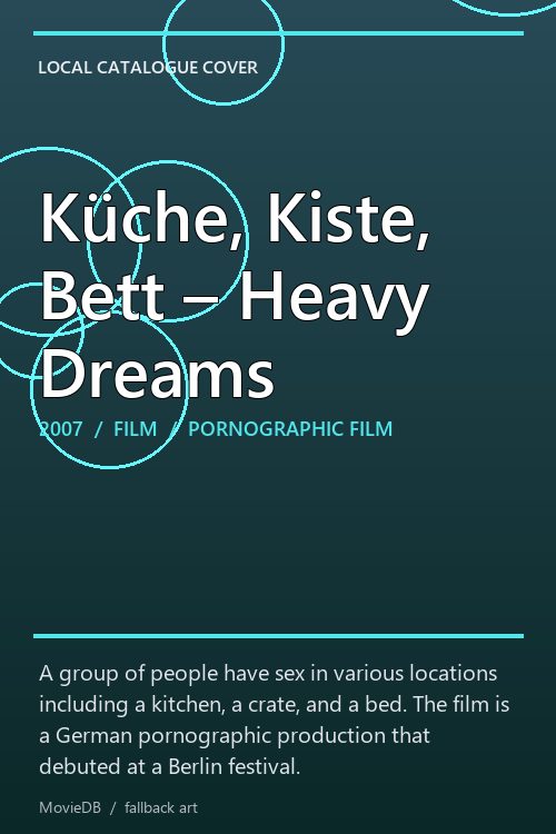 Küche, Kiste, Bett – Heavy Dreams poster