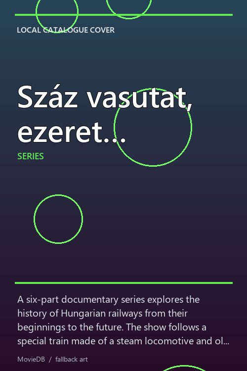Száz vasutat, ezeret… poster