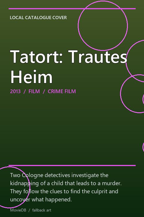 Tatort: Trautes Heim poster