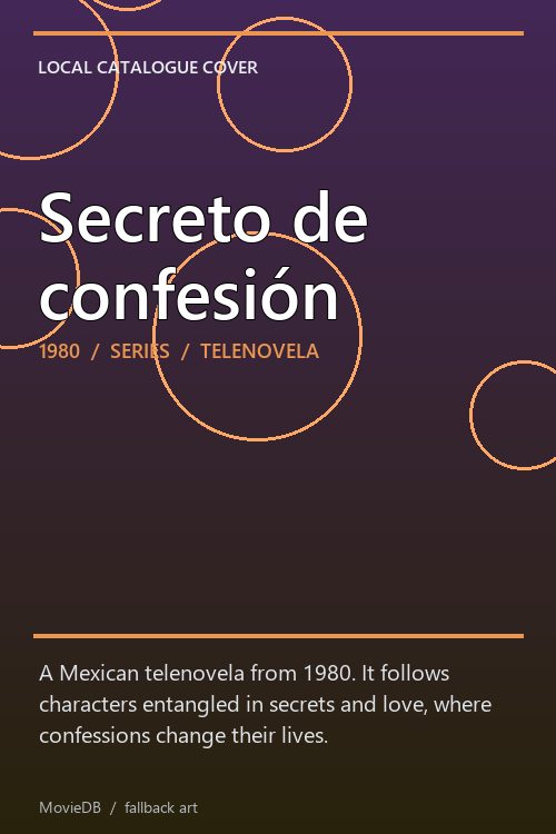 Secreto de confesión poster