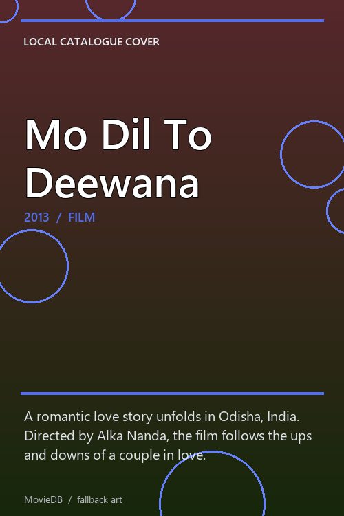 Mo Dil To Deewana poster