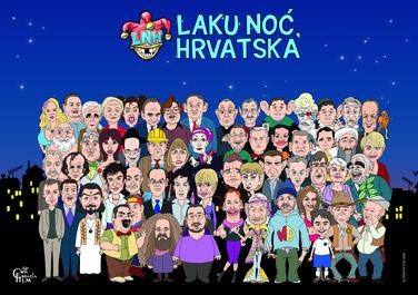 Laku noć poster