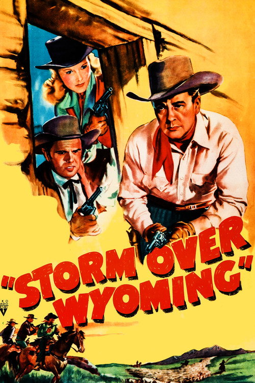 Storm over Wyoming poster