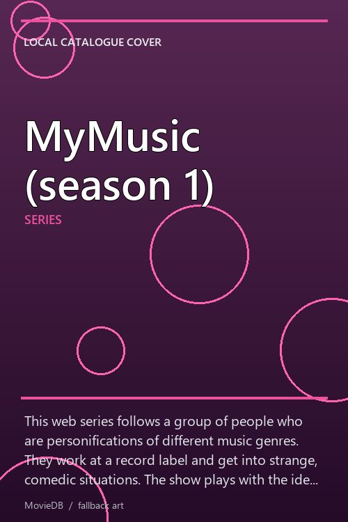 MyMusic (season 1) poster