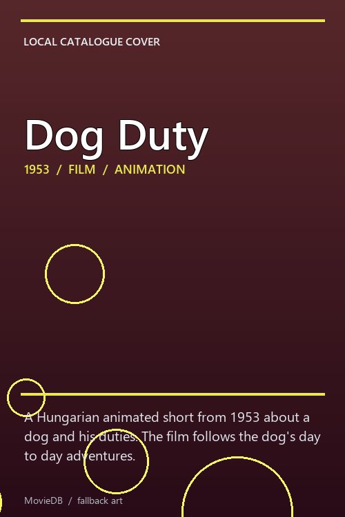Dog Duty poster
