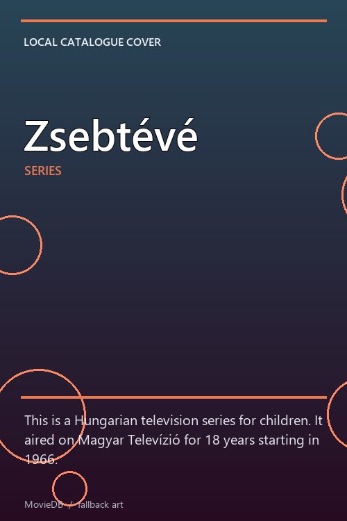 Zsebtévé poster