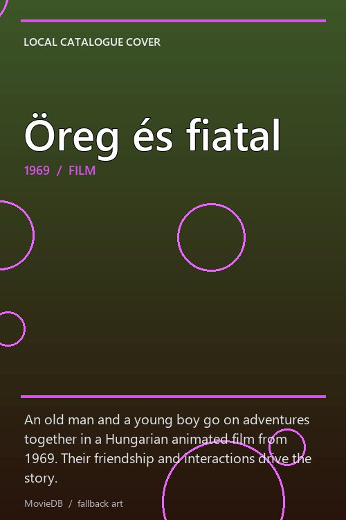 Öreg és fiatal poster