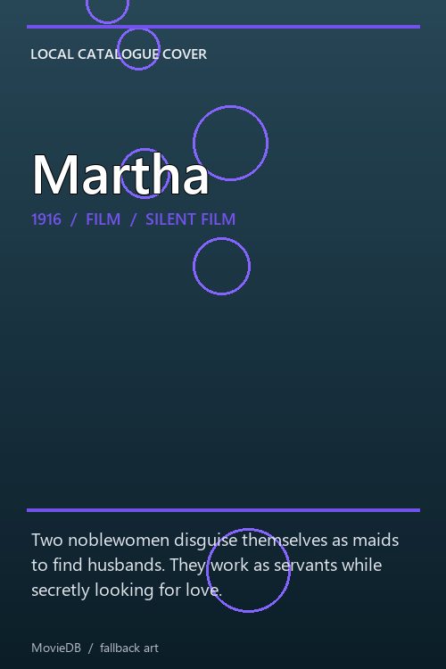 Martha poster