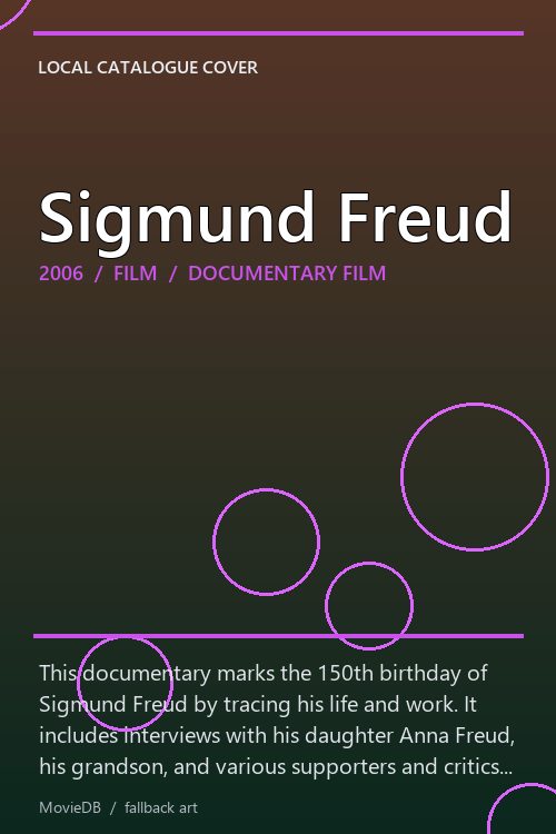 Sigmund Freud poster