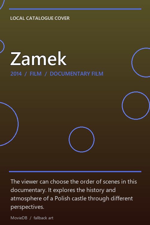 Zamek poster