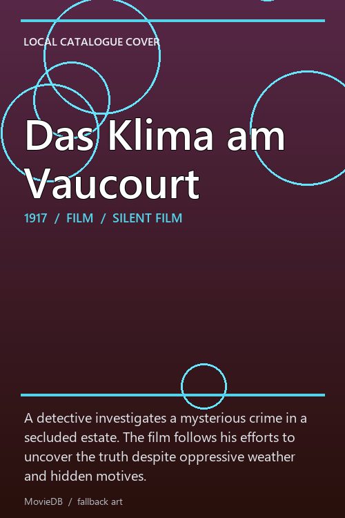 Das Klima am Vaucourt poster