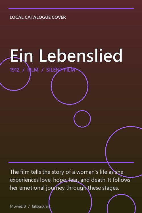Ein Lebenslied poster