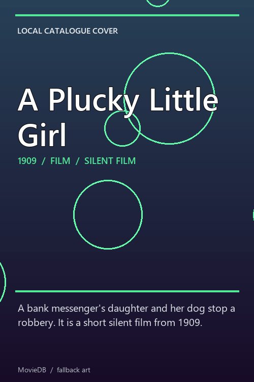 A Plucky Little Girl poster