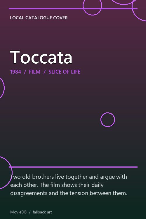 Toccata poster