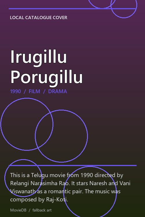 Irugillu Porugillu poster