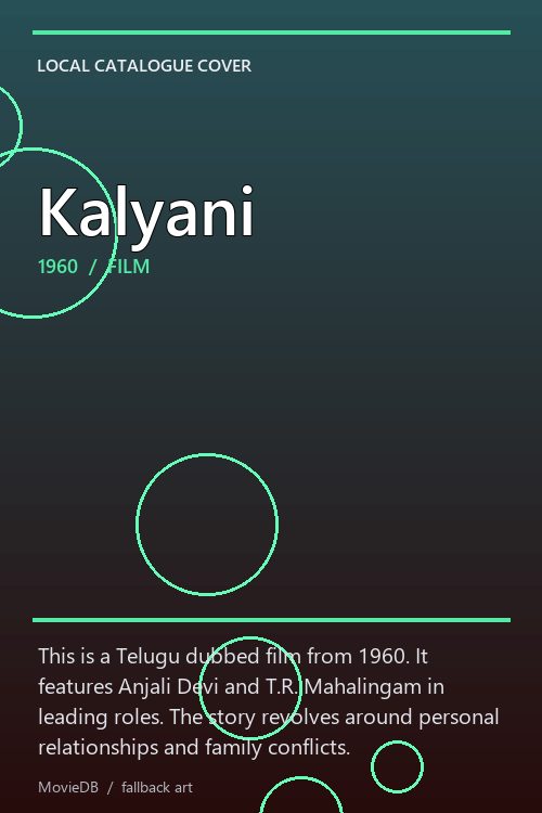 Kalyani poster
