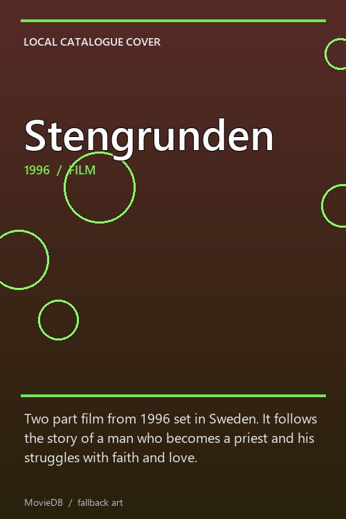 Stengrunden poster