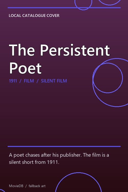 The Persistent Poet poster
