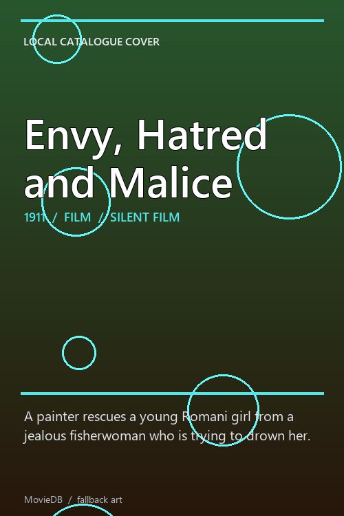 Envy, Hatred and Malice poster