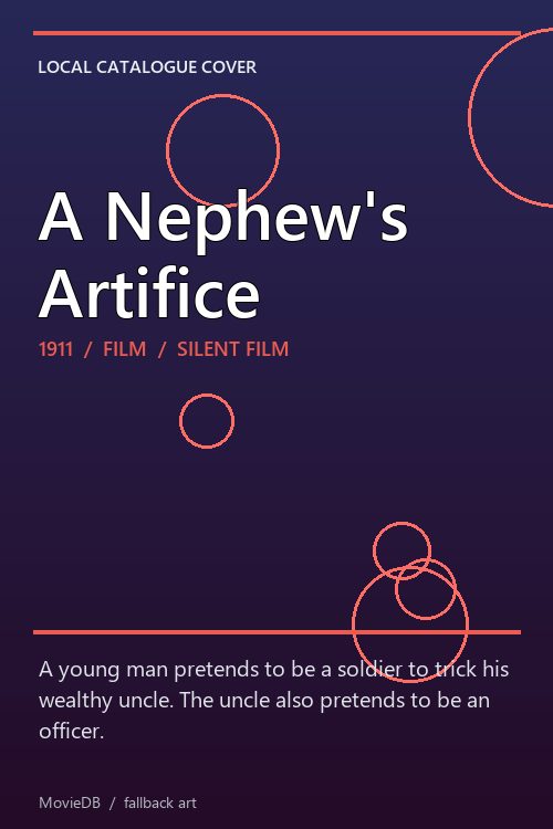A Nephew's Artifice poster