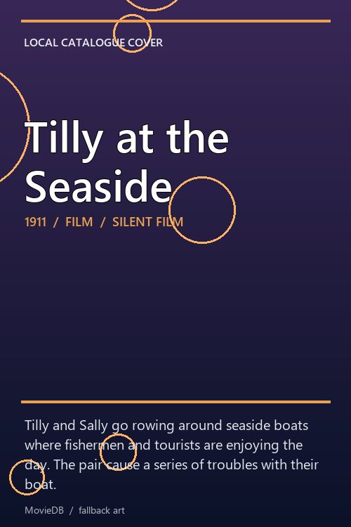 Tilly at the Seaside poster