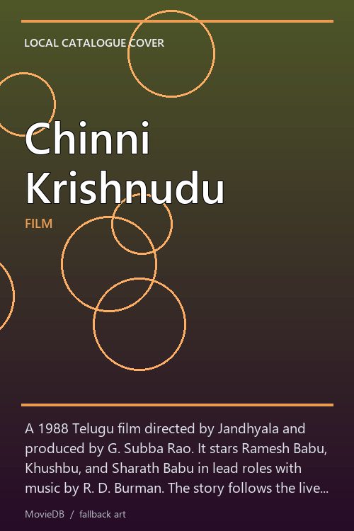Chinni Krishnudu poster