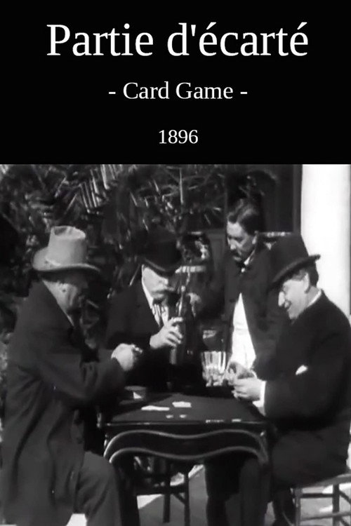 Partie de cartes poster