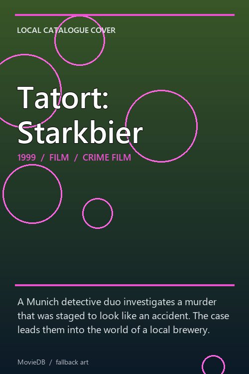 Tatort: Starkbier poster