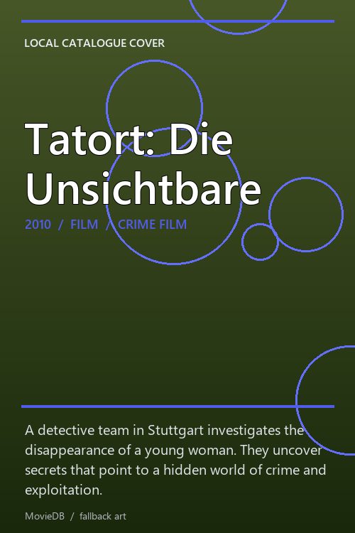 Tatort: Die Unsichtbare poster