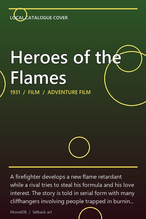 Heroes of the Flames poster