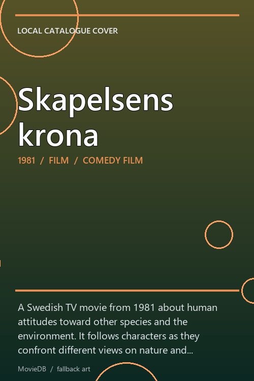 Skapelsens krona poster