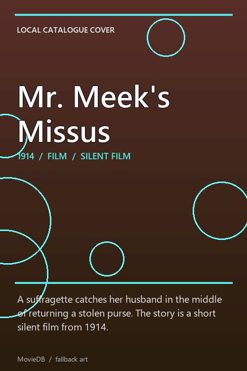 Mr. Meek's Missus poster
