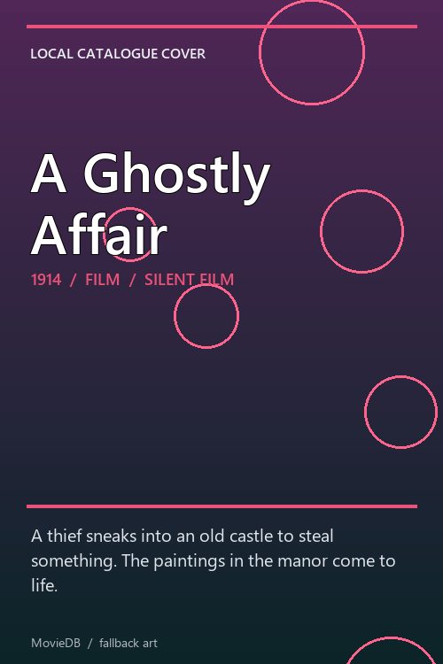 A Ghostly Affair poster