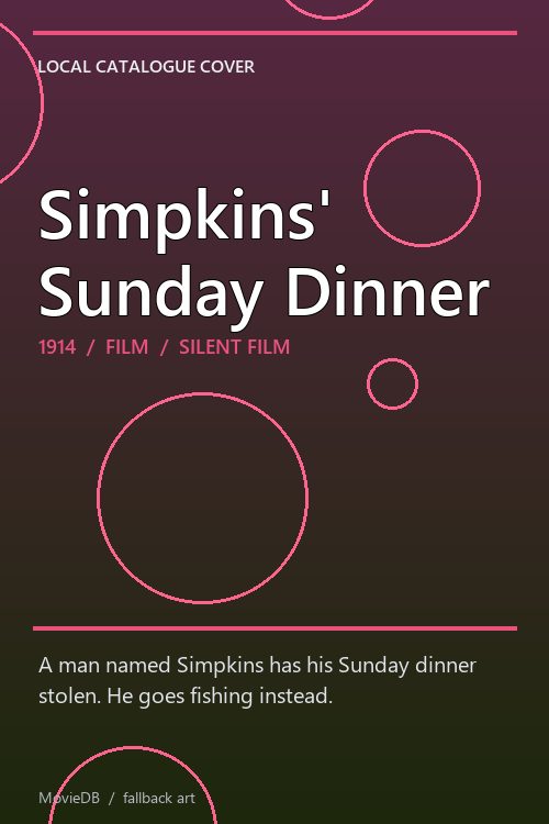Simpkins' Sunday Dinner poster