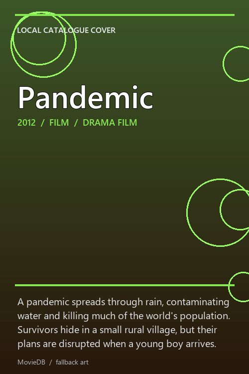 Pandemic poster