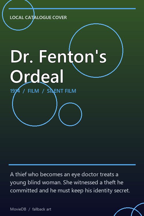 Dr. Fenton's Ordeal poster