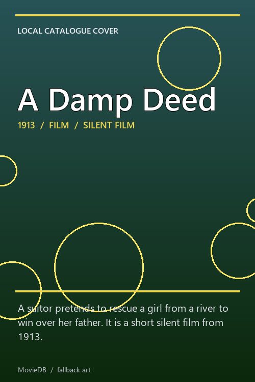 A Damp Deed poster