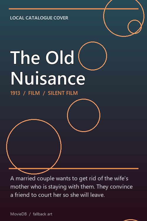 The Old Nuisance poster
