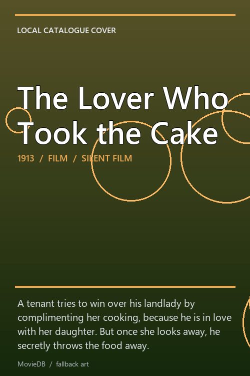 The Lover Who Took the Cake poster