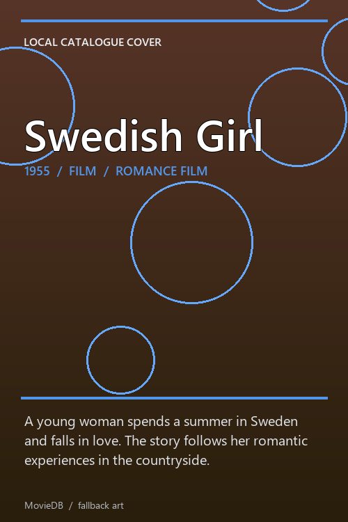 Swedish Girl poster