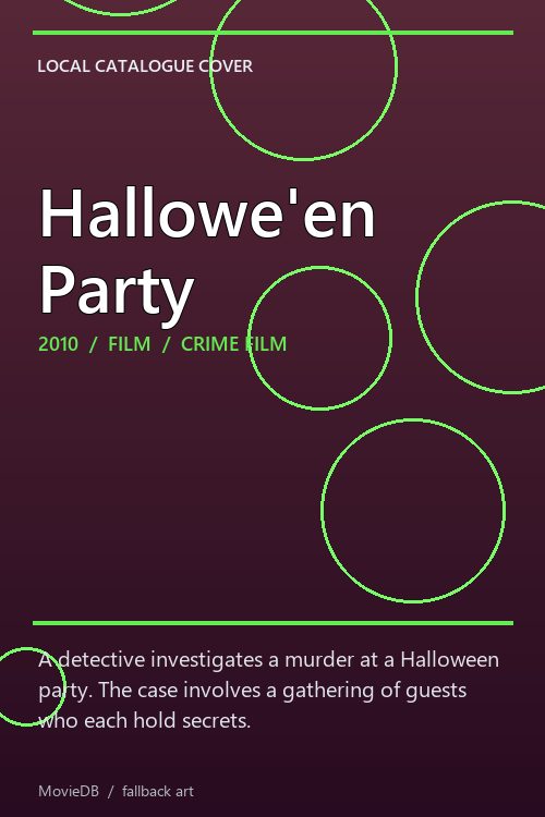 Hallowe'en Party poster