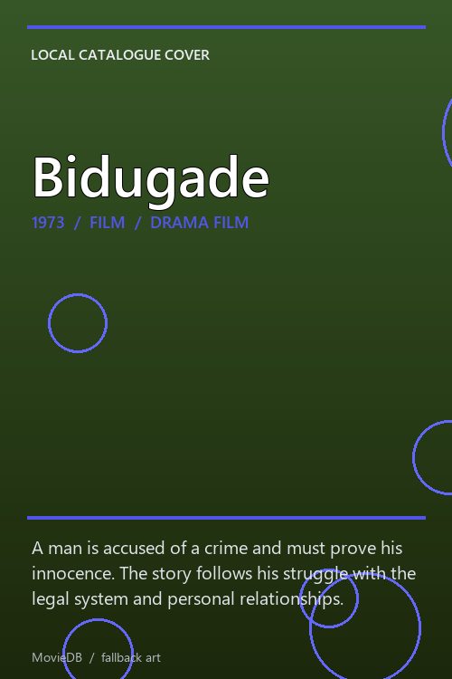 Bidugade poster