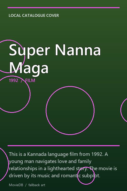 Super Nanna Maga poster