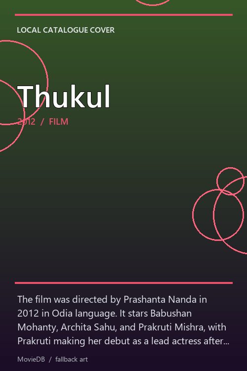 Thukul poster